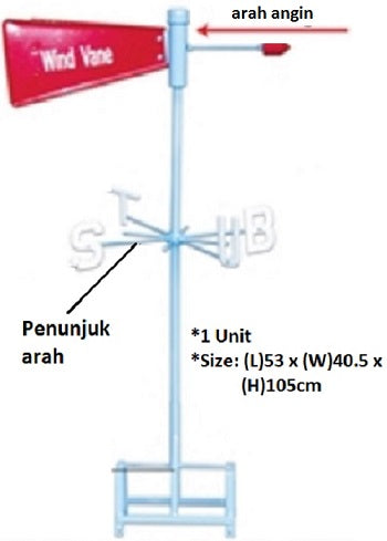 Wind Vane / Tolok Angin - KT0015 MZ