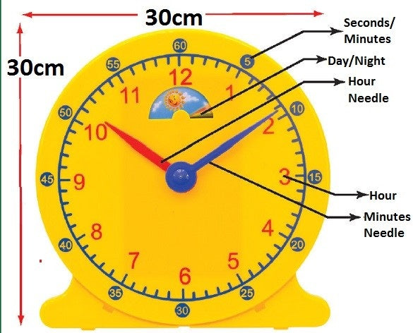 Colour Clock Day Night Large - MM0090 MZ