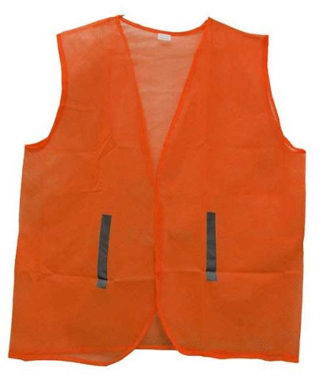 Safety Vest Fluorescent Orange 20 units - PJ0110 MZ