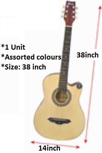 Cutaway Guitar 38 Inch - AM0176 MZ