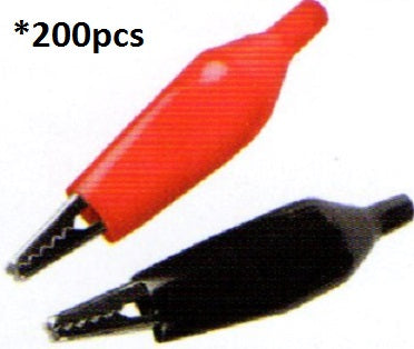 Crocodile Clip Red 200pcs - KH071 PZ