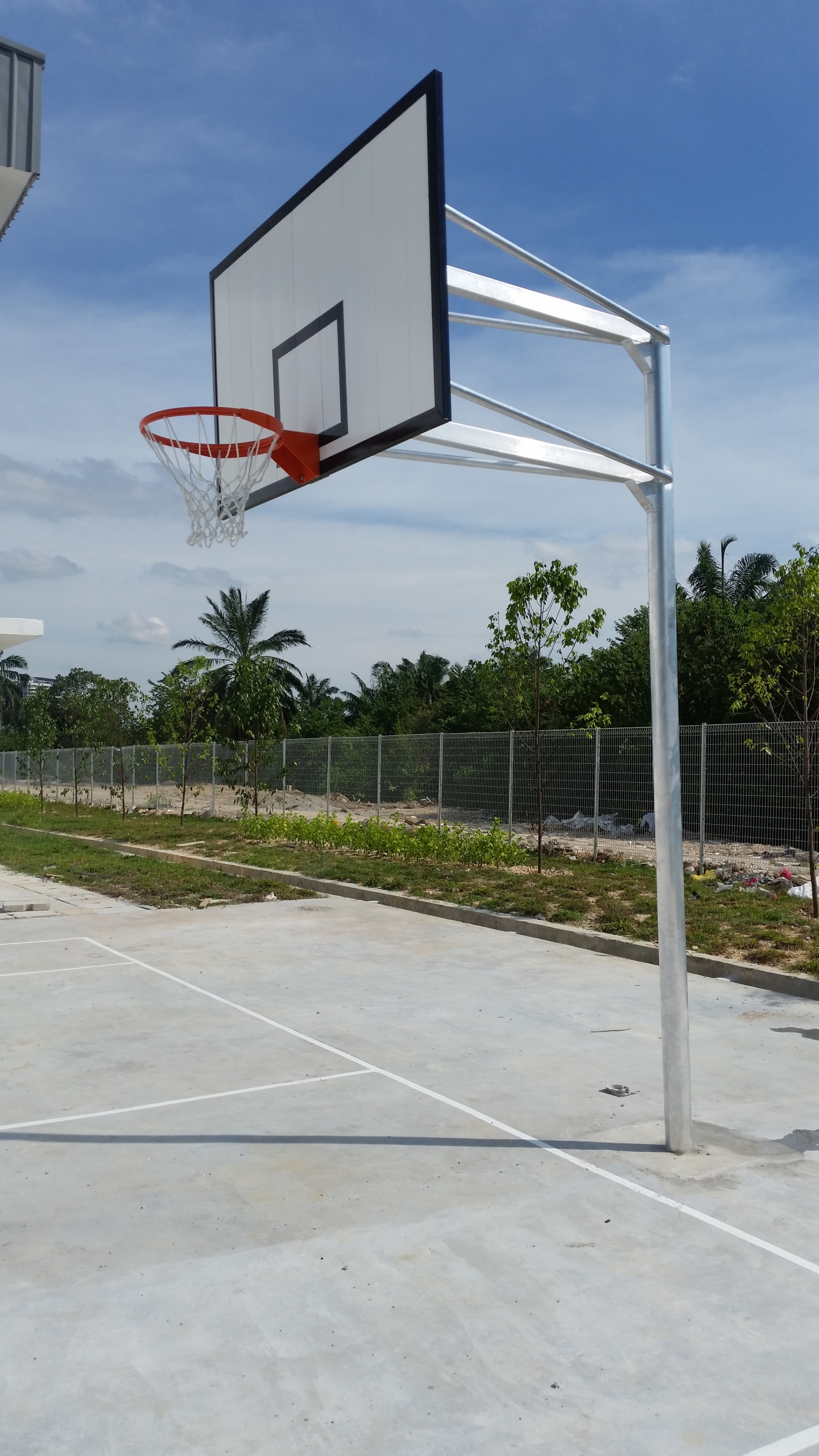 Basketball Post (Single Post) - Spitzer 100160-202