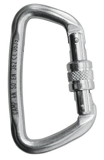 1177 Camp - Steel Carabiner w Screw-50kn