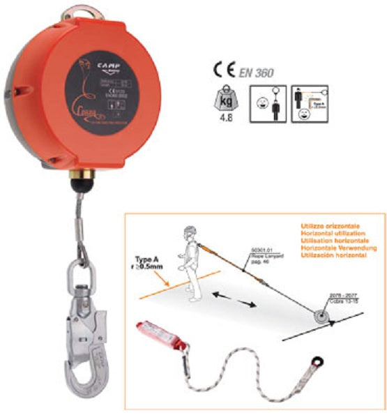 2076 Camp - Fall Arrester Cobra 10