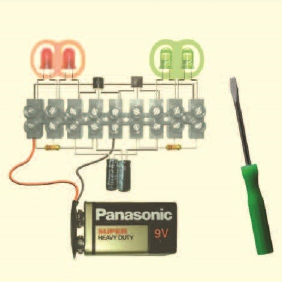 4LED Electronic Circuits Lighting Project Tahun 6 40pcs - ELE010 PZ