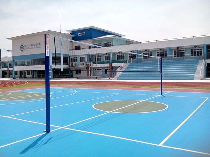 Volleyball Post for Training & Schoolsport - Spitzer 50200