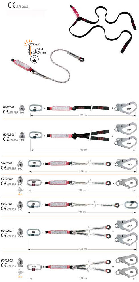 60402.02 CAMP - Limited Lanyards 150cm 1x986+2x2017