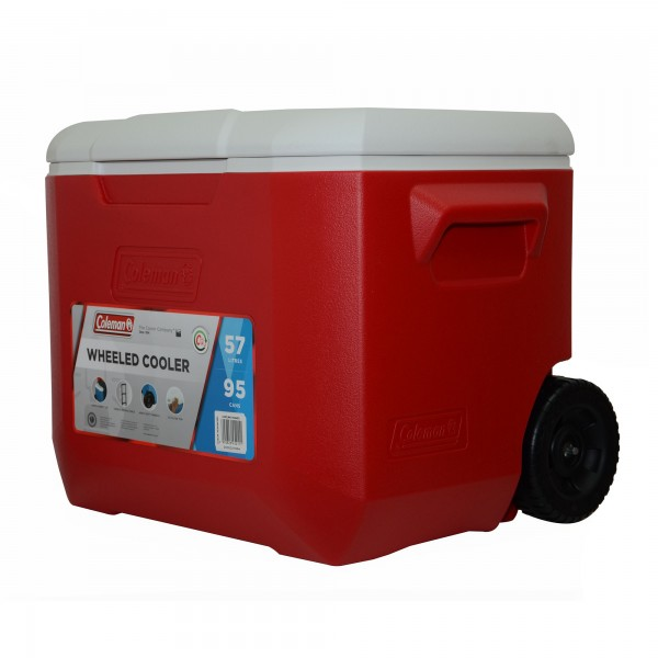 Cooler Box - Coleman 60QT/56L + Wheels