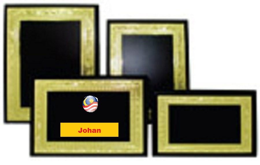 Table Wood Plaque +Alu Plate - AL8072