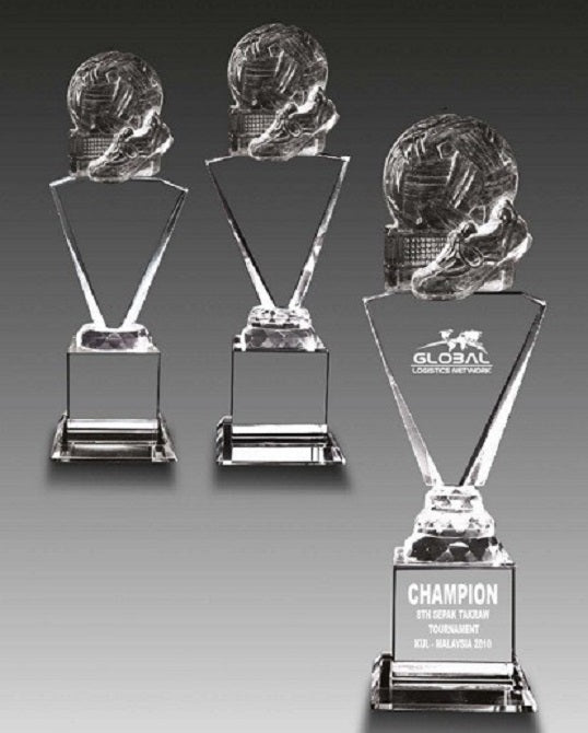 Crystal Trophy Takraw - CRT926