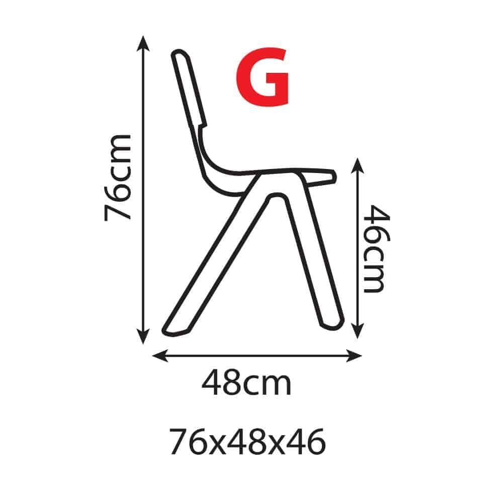 Chair Kid's Big - IXT099G DQ