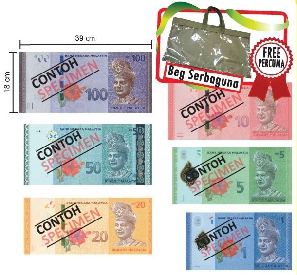 Currency Set Large 100pcs - MT060 PZ