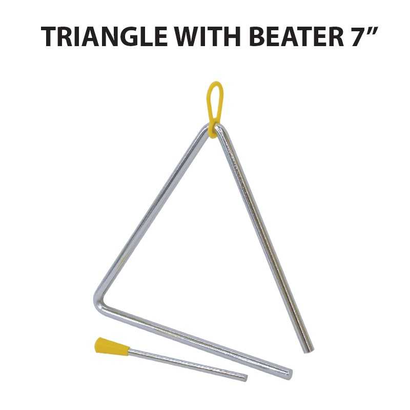 Triangle with Beater 7" - AM0065 MZ