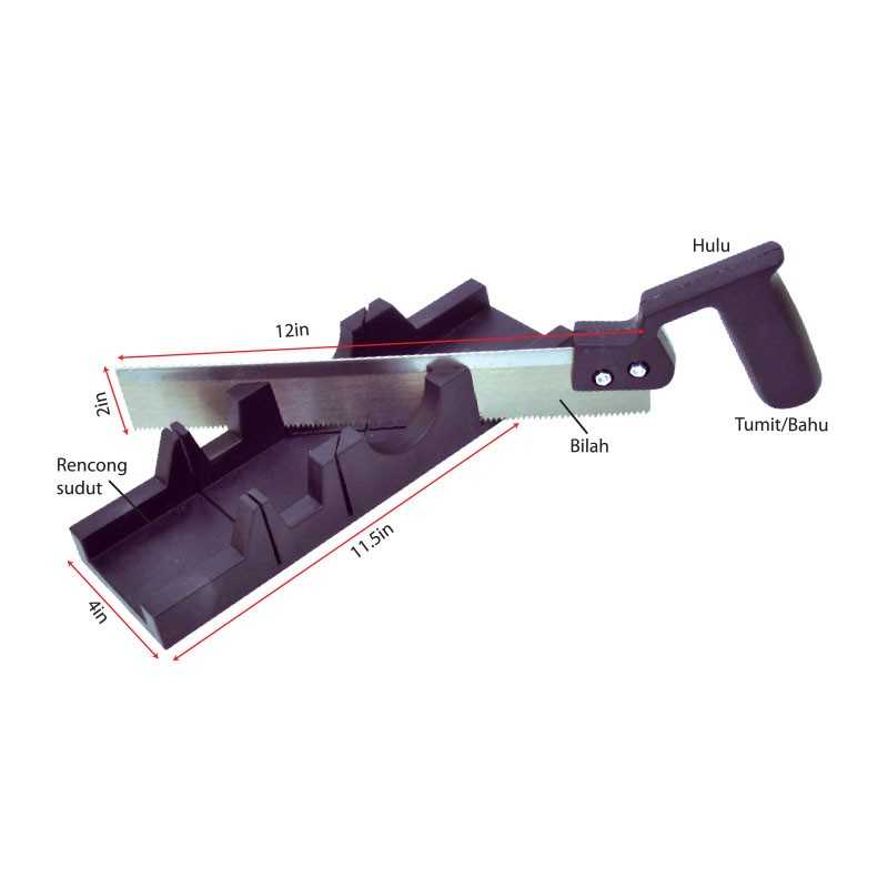 Back and Miter Saw - KH0233 MZ