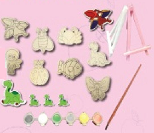Plywood Painting + Stand (40pcs) - PS040 PZ