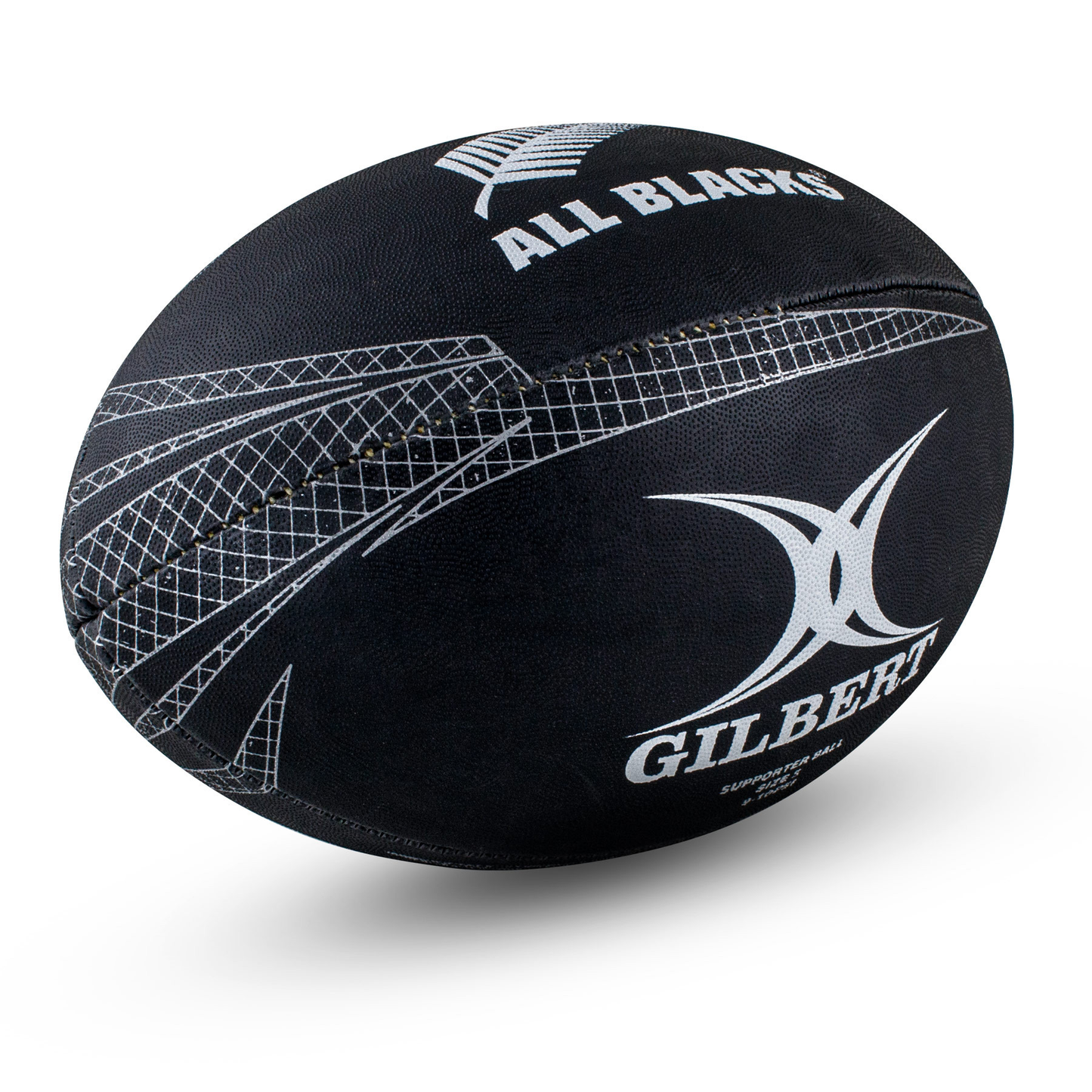 Rugby Ball Size 4/5 - Gilbert All Blacks KQ