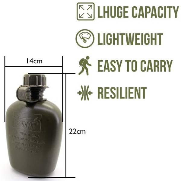 Army Water Bottle - FREELIFE FZ