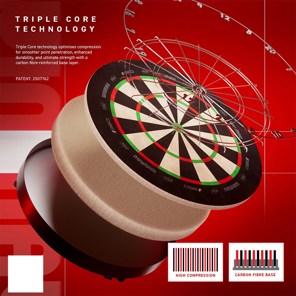 Dartboard - Winmau Blade 360 Triple Core CQ