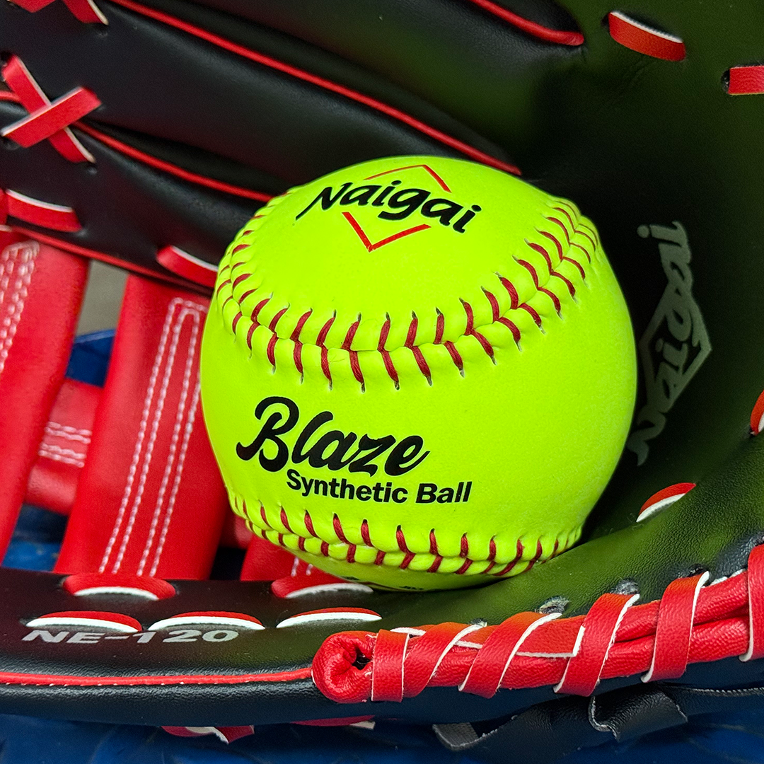 Softball Ball 12" - Naigai Blaze Synthetic CQ