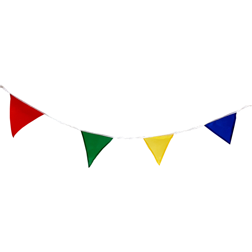 Bunting Flags - New Top PVC (30m) CQ