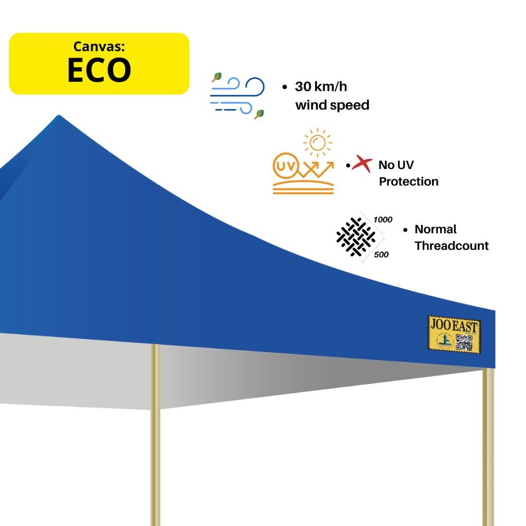 Canopy - ECO Rack + ECO Canvas (3M x 3M) JE