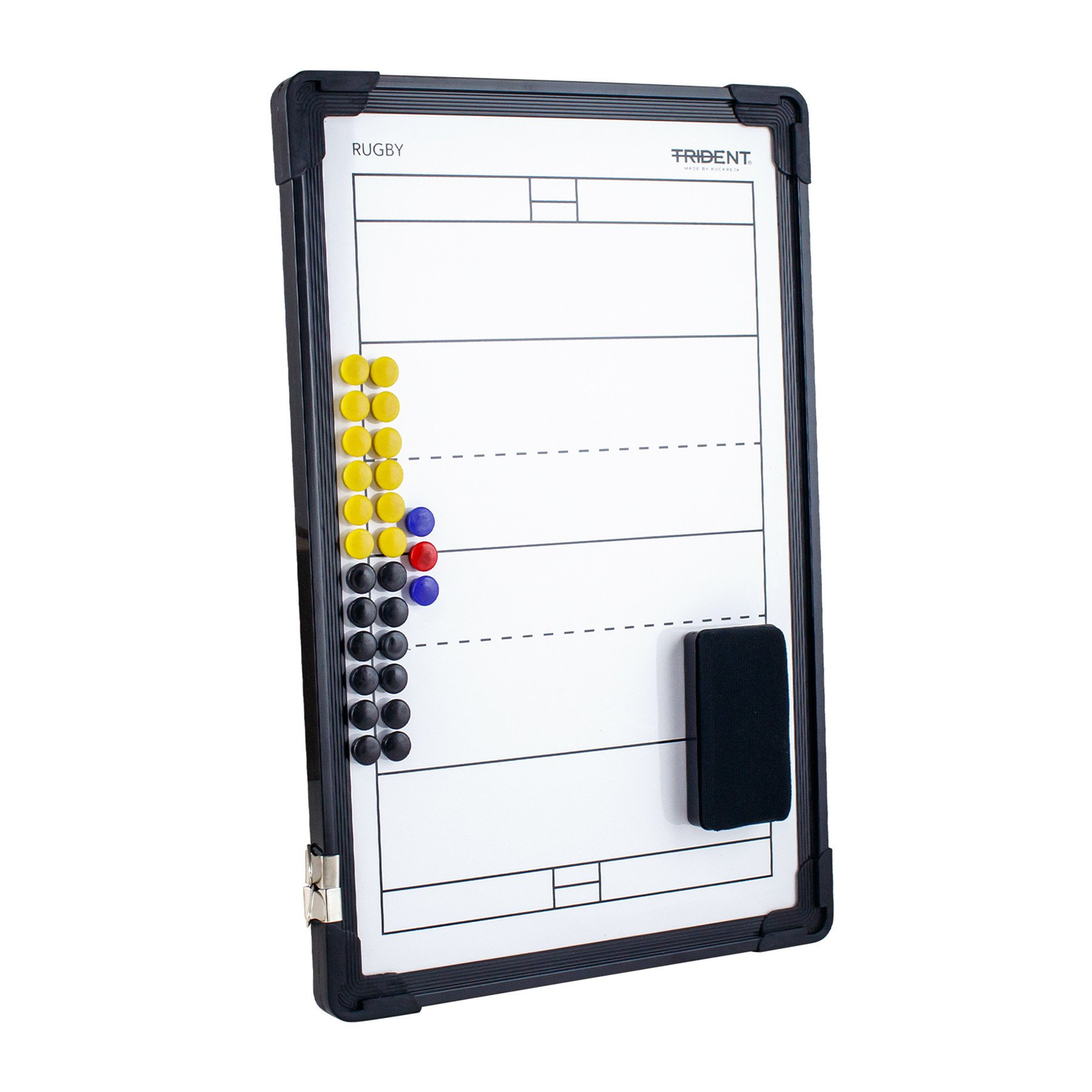 Magnetic Coaching Board (Rugby) - Trident Large KQ