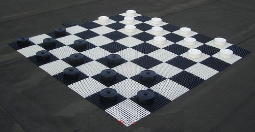 Giant Checker Set - Spitzer