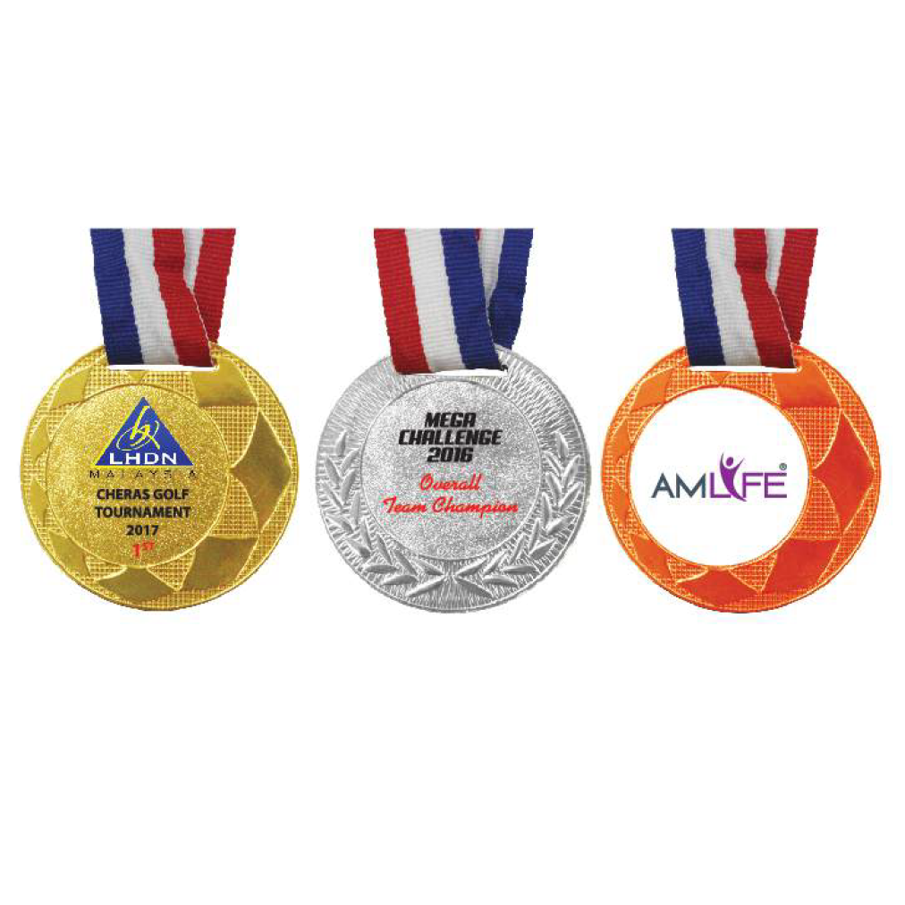 Metal Hanging Medal - CHG649