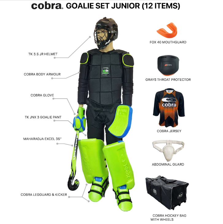 Hockey Goalie Set - Cobra Junior (12 Items) CQ