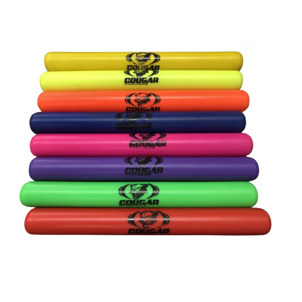 Plastic Relay Batons - Cougar Senior (Set of 8) CQ