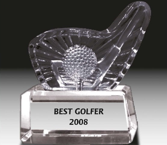 Crystal Trophy Golf - CRT80011