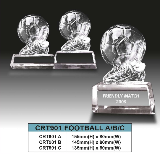 Crystal Trophy Football - CRT901