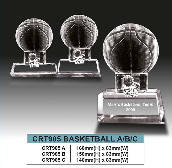 Crystal Trophy Basketball - CRT905