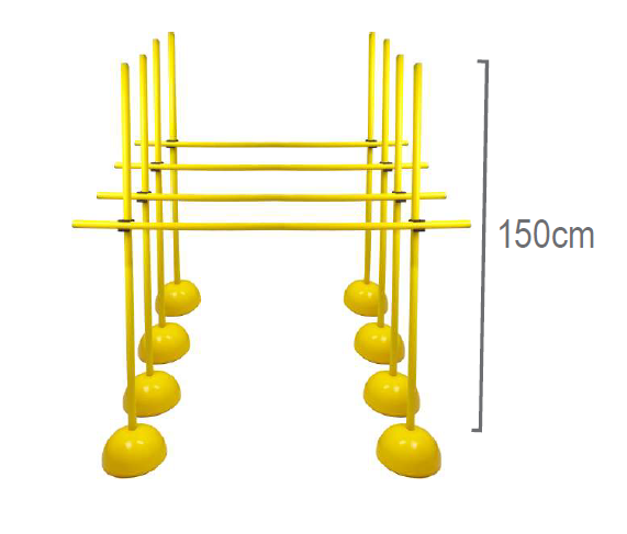 Jump Training Hurdle Set - New Top Dribbling Post CQ