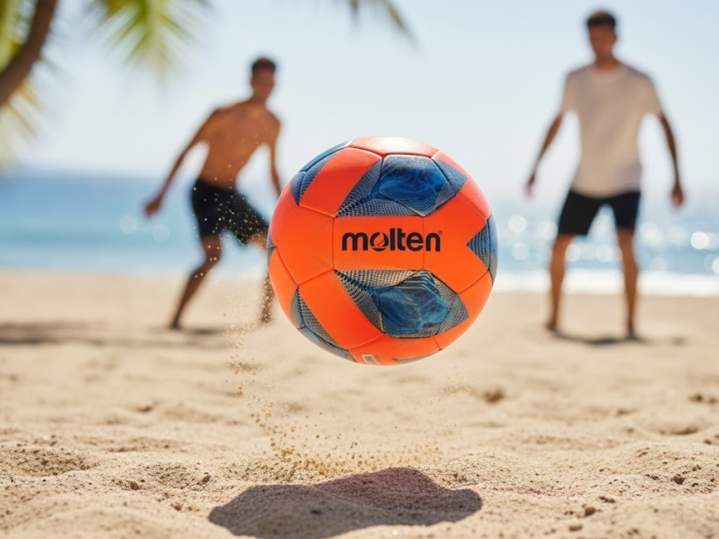 Beach Soccer Ball Size 5 - Molten F5A3550 OB (Fifa Quality Pro)