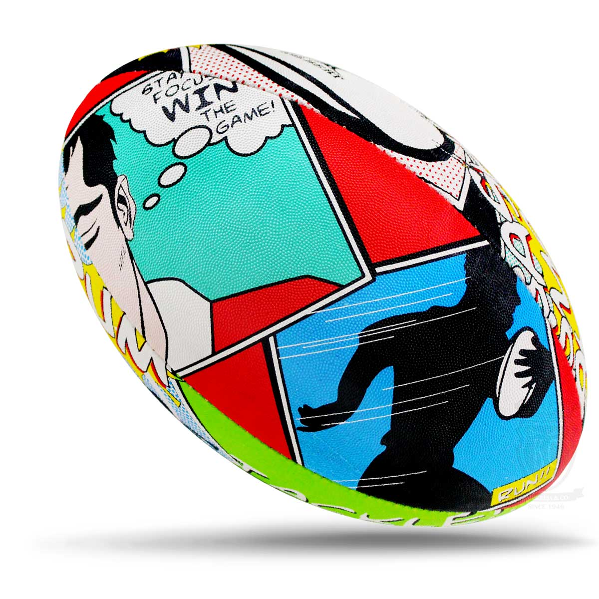 Rugby Ball Size 5 - Gilbert Focus KQ