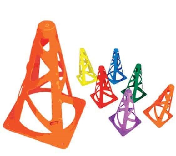 Cone Skittles - 1" ~ 9" Collapsible (Set Of 48) ITSP056 DQ
