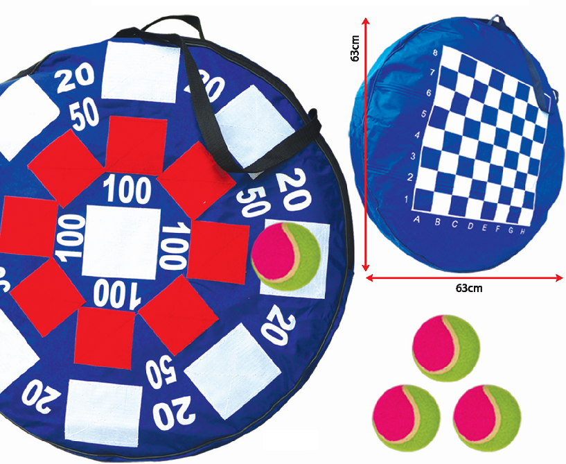 On Target (Comes With 3 Balls) 1 Set - ITSP024 DQ