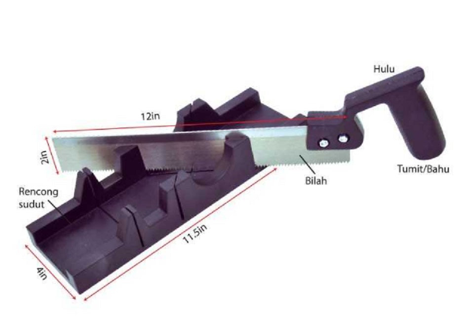 Back and Miter Saw - KH0233 MZ