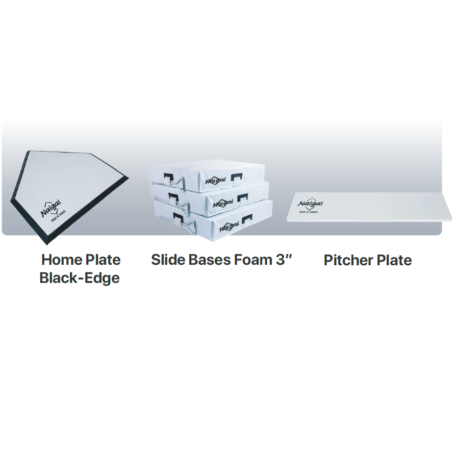Softball Slide Bases Set - Naigai (Option 4) CQ