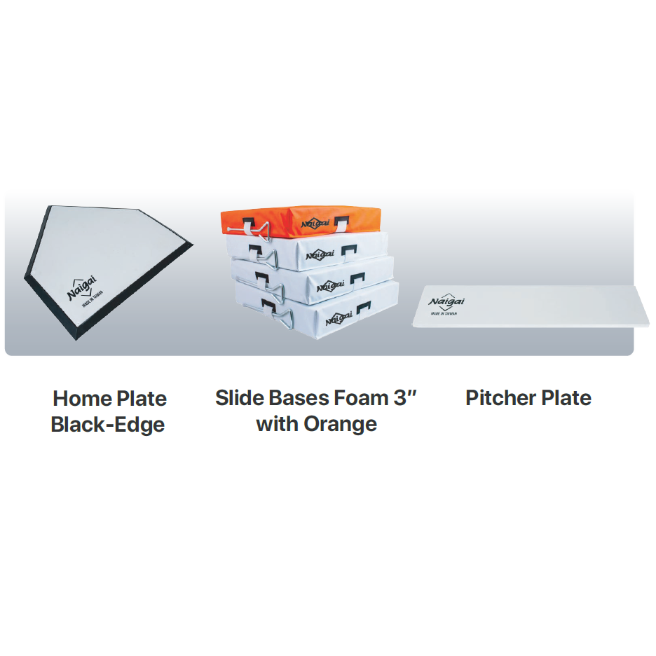 Softball Slide Bases Set - Naigai (Option 5) CQ