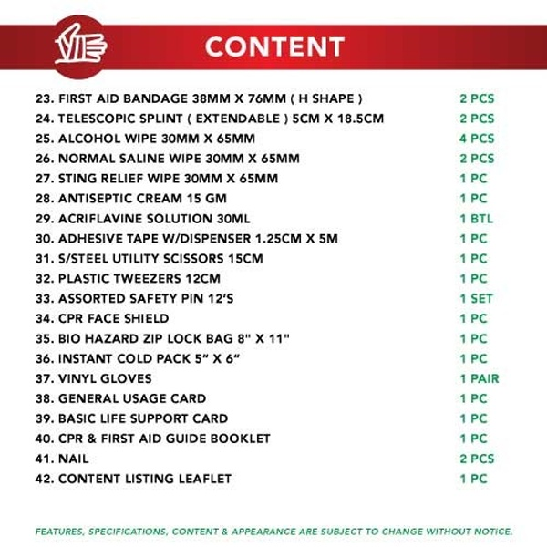 First Aid Kit - PM-02-ML Metal Large FZ