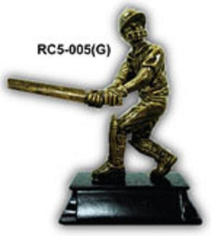 Trophy Poly Resin - Cricket RC5
