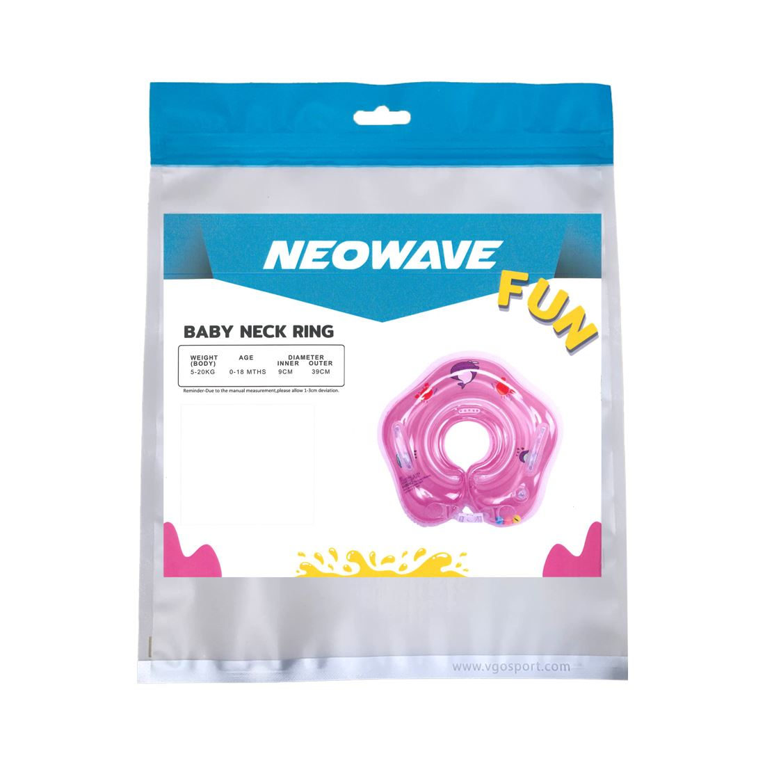 Swim Ring Neck - Neowave Inflatable (0-18 Months)