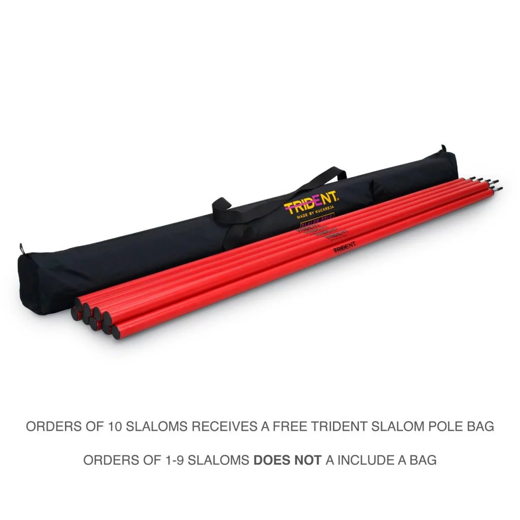 Slalom Pole - Trident With Spring (32mm) (1pc) KQ