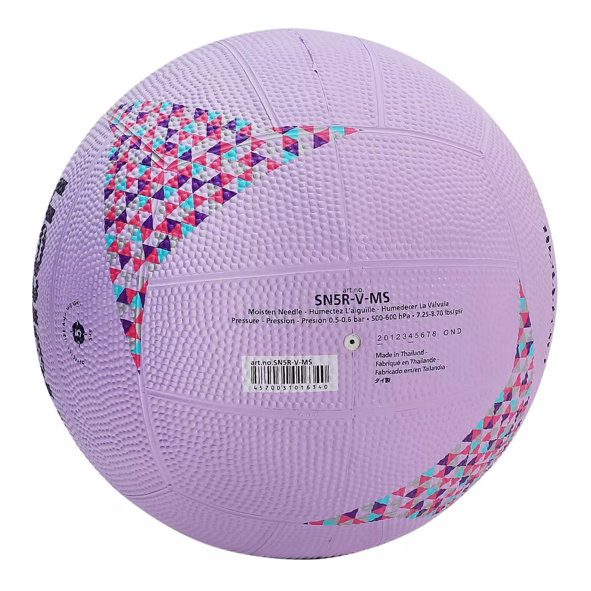 Netball Ball Size 5 - Molten SN5R Rubber (MSSM)