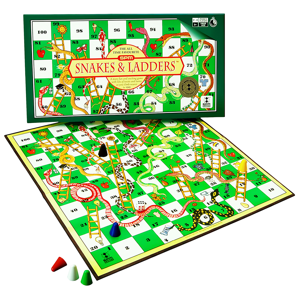 Boardgame - Snakes & Ladders SPM102 CQ