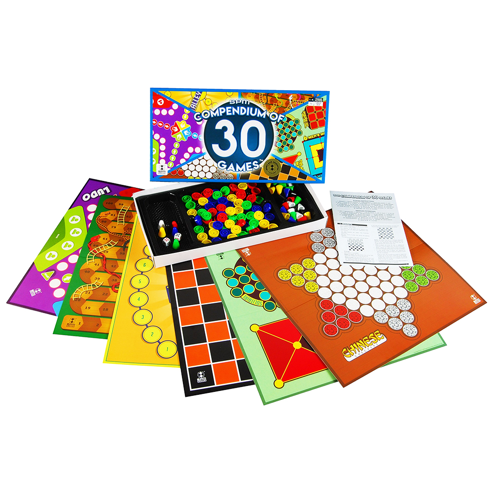 Boardgame - Compendium of 30 Games SPM23 CQ