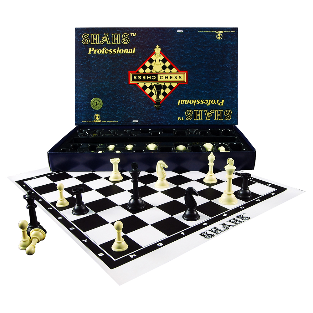Boardgame - Shahs Chess Set Professional SPM82 CQ
