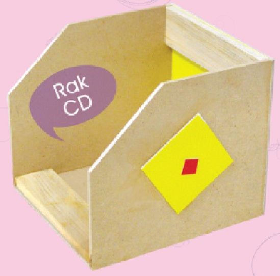 DIY Colourful CD Rack 20sets - SR08 PZ